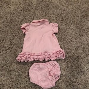 Ralph Lauren pink baby dress